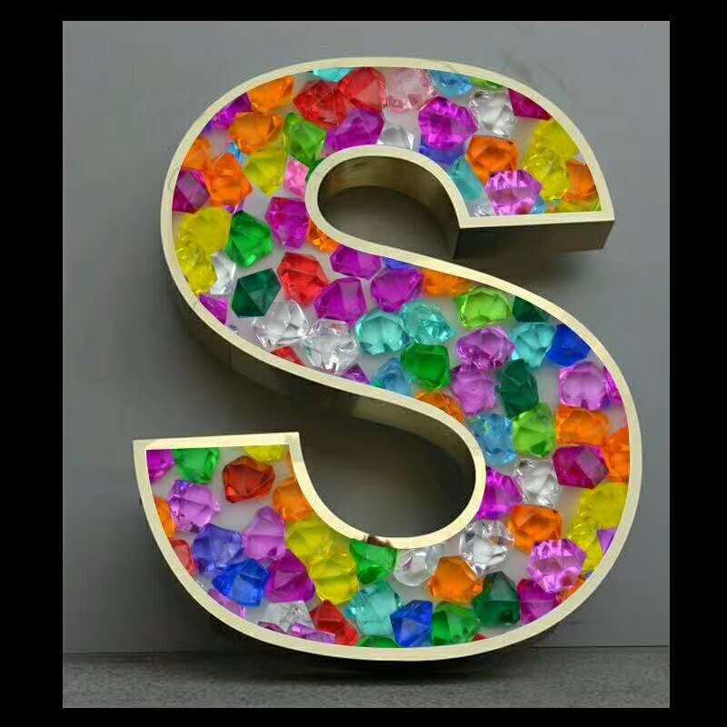 廣告鉆石字案例